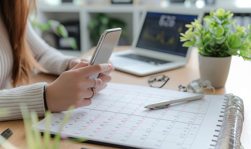 Professional accountant in office