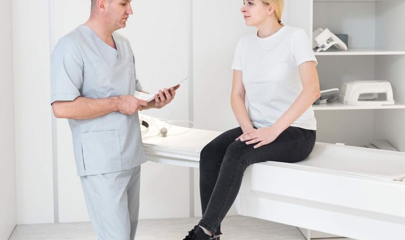 Chiropractor performing adjustment on patient